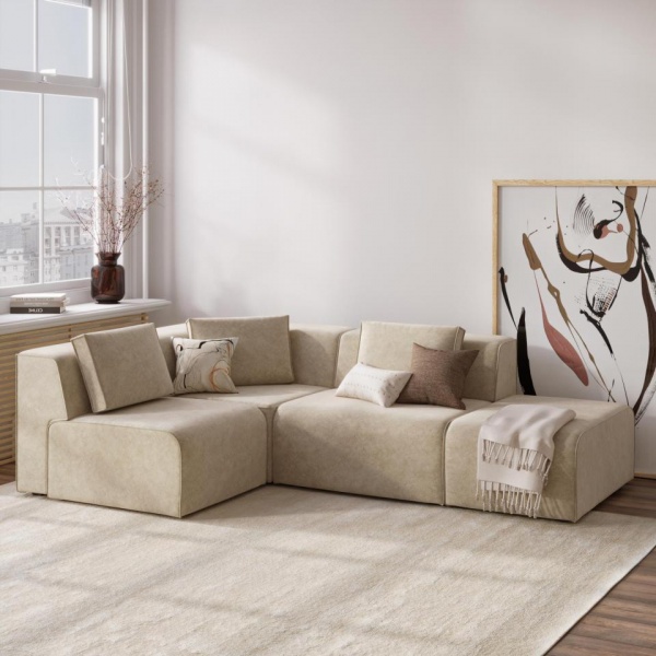 Диван угловой левый Сольер Lambre 01 Вариант 3