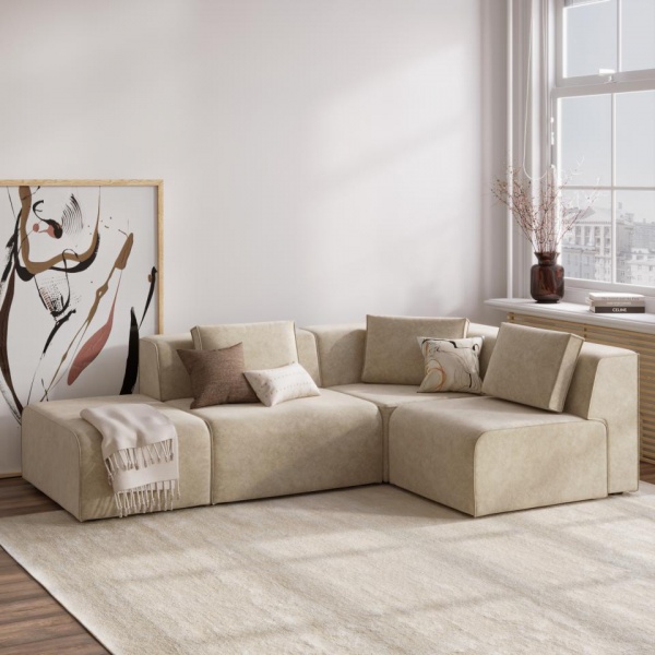 Диван угловой правый Сольер Lambre 01 Вариант 3