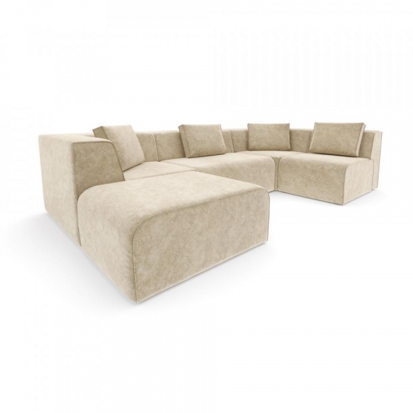 Диван угловой П-образный левый Сольер Lambre 01 Вариант 2