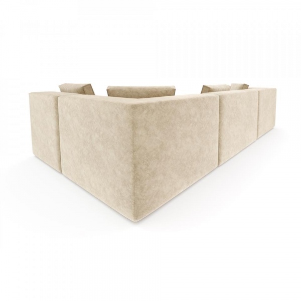 Диван угловой П-образный левый Сольер Lambre 01 Вариант 2