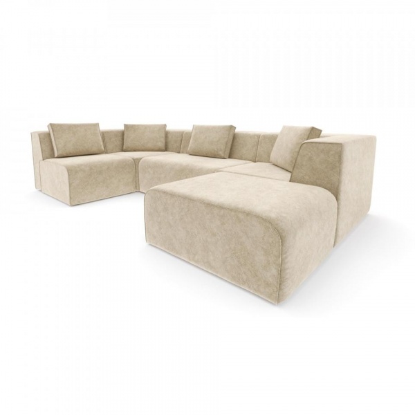 Диван угловой П-образный правый Сольер Lambre 01 Вариант 2