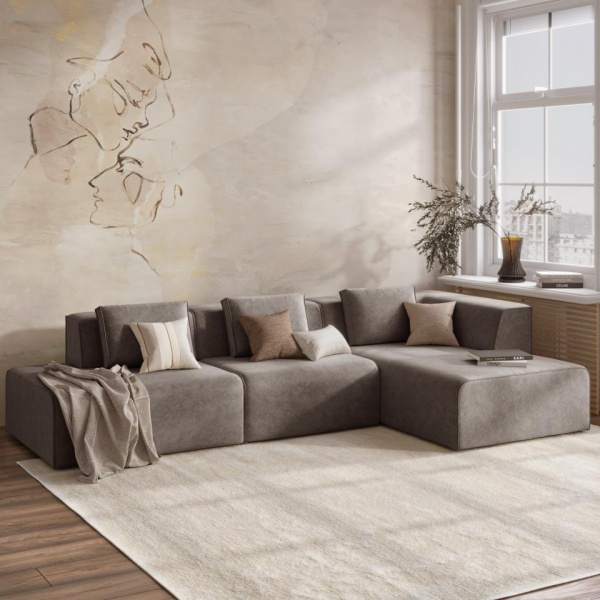 Диван угловой правый Сольер Lambre 04 Вариант 2