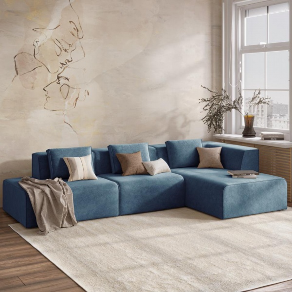 Диван угловой правый Сольер Lambre 13 Вариант 2