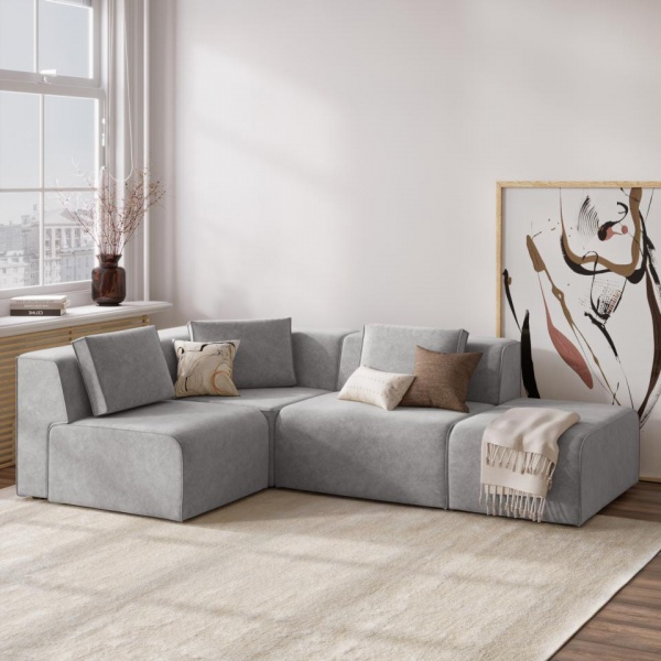 Диван угловой левый Сольер Lambre 05 Вариант 3