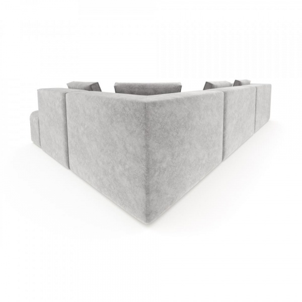 Диван угловой П-образный правый Сольер Lambre 05 Вариант 1