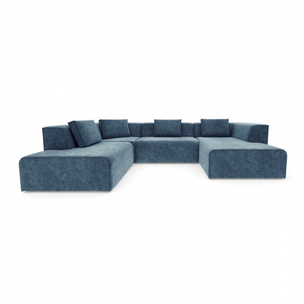 Диван угловой П-образный левый Сольер Lambre 13 Вариант 1