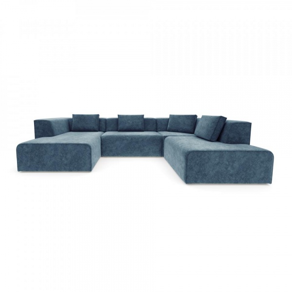 Диван угловой П-образный правый Сольер Lambre 13 Вариант 1