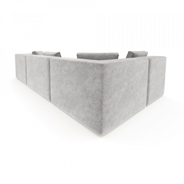 Диван угловой П-образный правый Сольер Lambre 05 Вариант 2