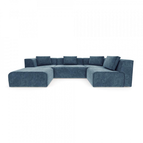 Диван угловой П-образный левый Сольер Lambre 13 Вариант 2