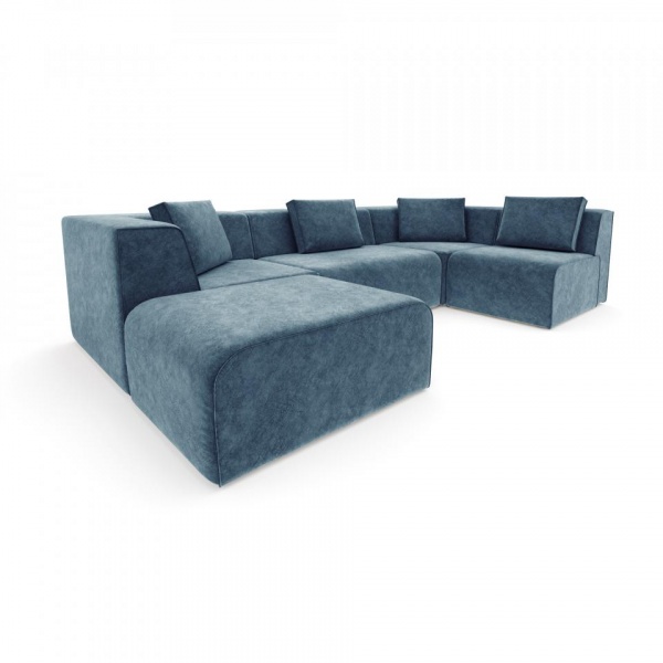 Диван угловой П-образный левый Сольер Lambre 13 Вариант 2