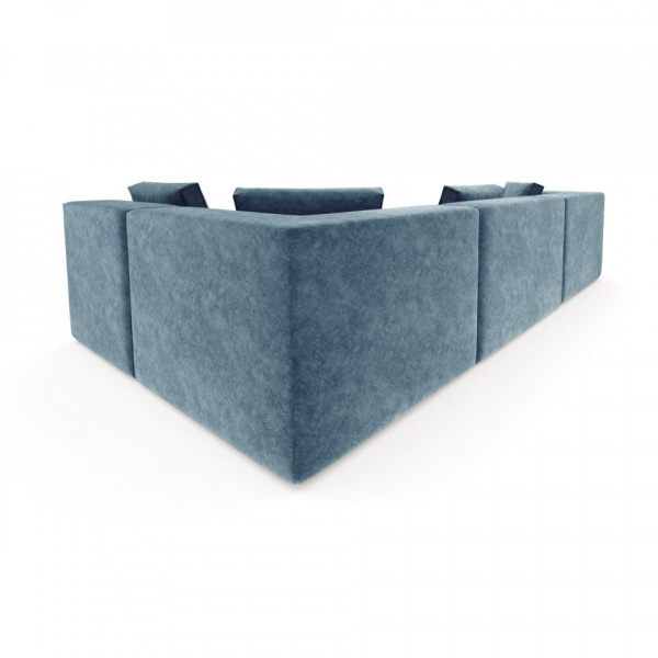 Диван угловой П-образный левый Сольер Lambre 13 Вариант 2