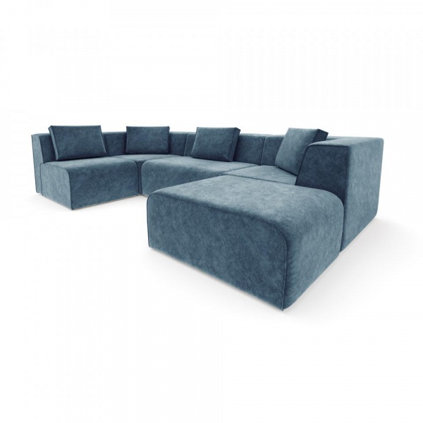 Диван угловой П-образный правый Сольер Lambre 13 Вариант 2