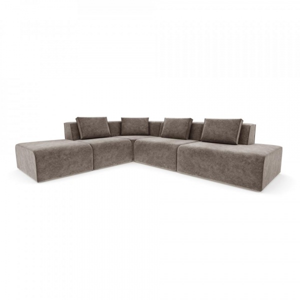 Диван угловой левый Сольер Lambre 04 Вариант 4