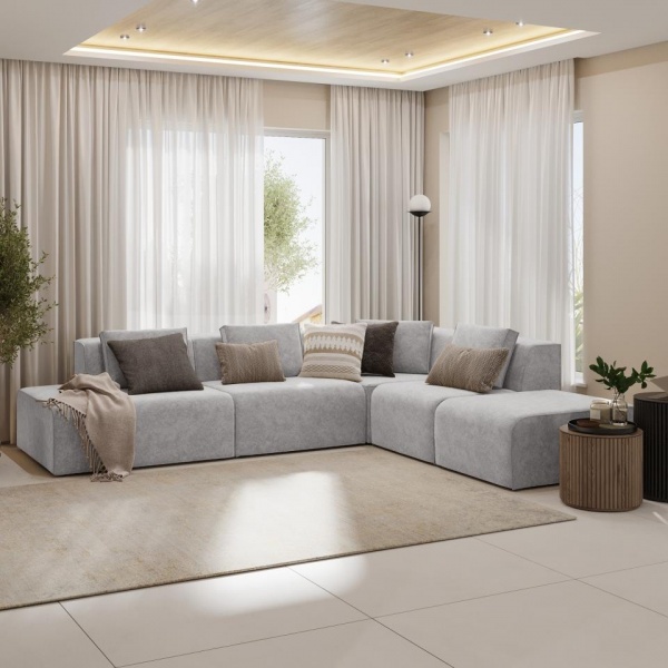 Диван угловой правый Сольер Lambre 05 Вариант 4