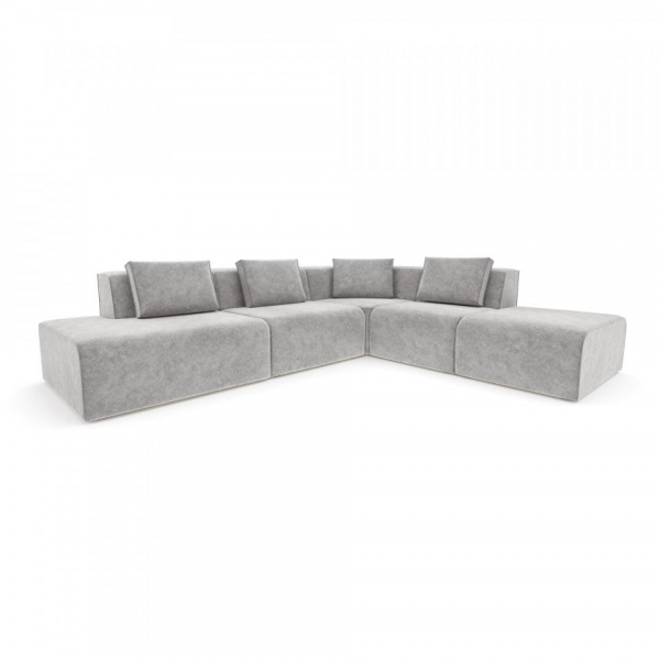 Диван угловой правый Сольер Lambre 05 Вариант 4