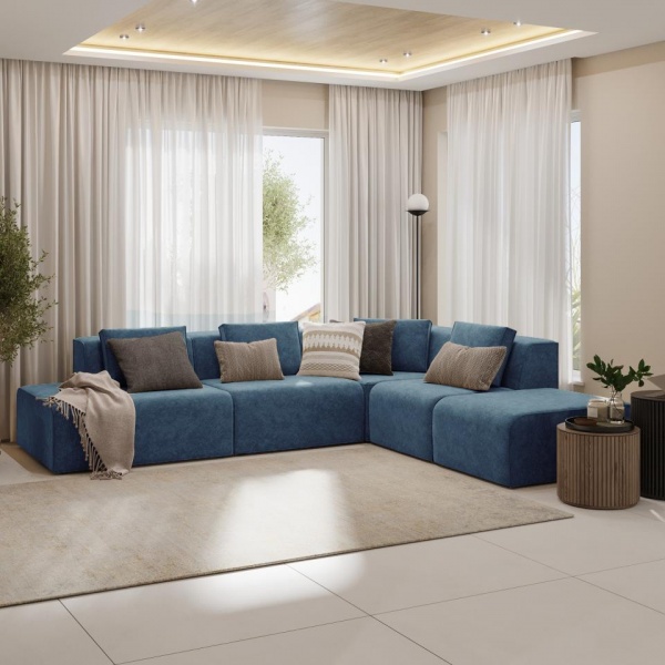 Диван угловой правый Сольер Lambre 13 Вариант 4