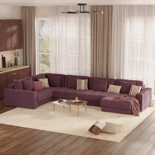 Диван угловой П-образный Дензел Formula 317