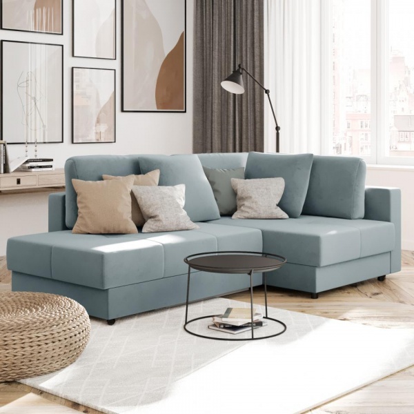 Диван угловой правый Базель Velutto 53