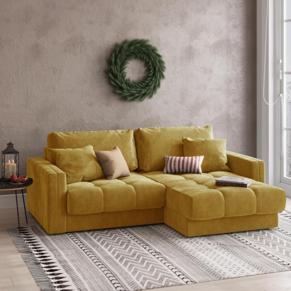 Диван угловой Дензел Happy 560