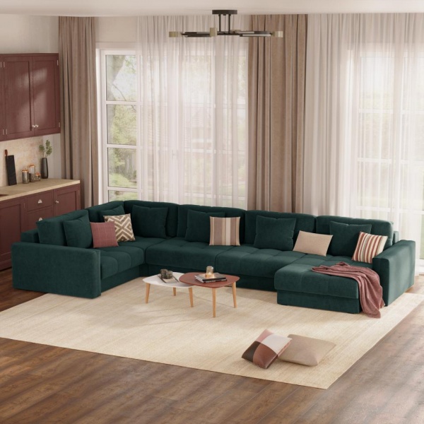 Диван угловой П-образный Дензел Formula 697