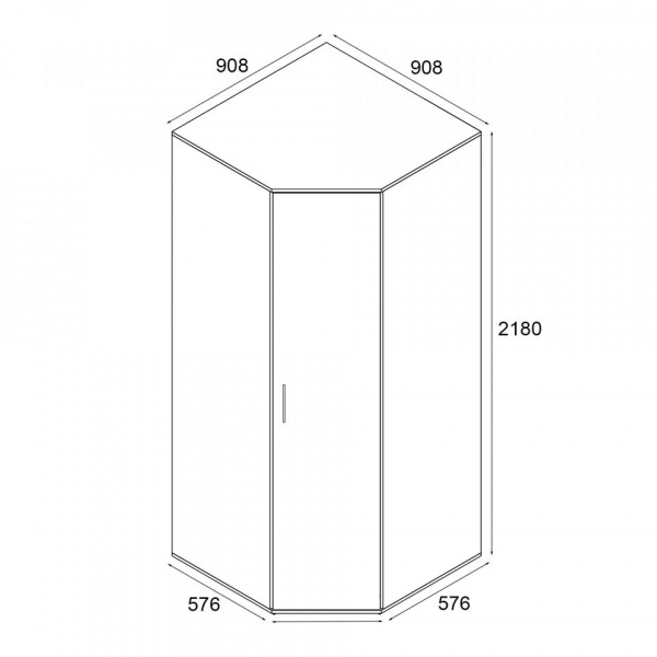Распашные шкафы