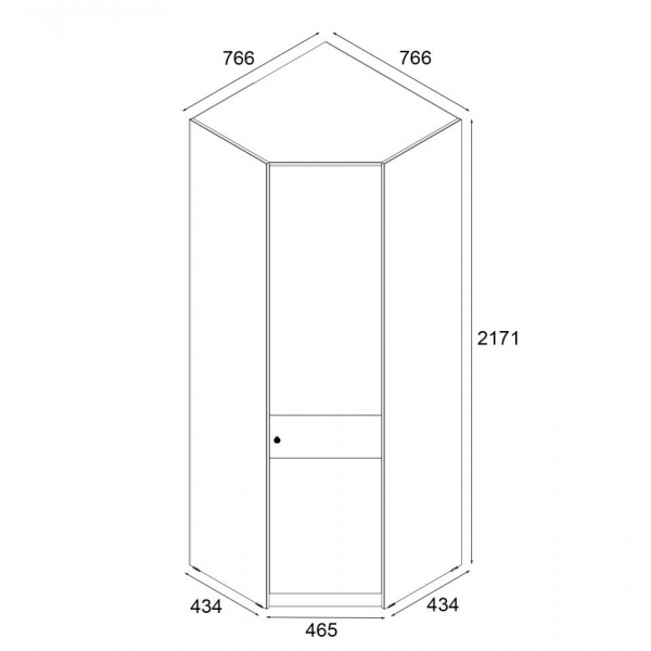 Распашные шкафы