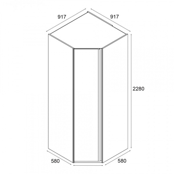Распашные шкафы