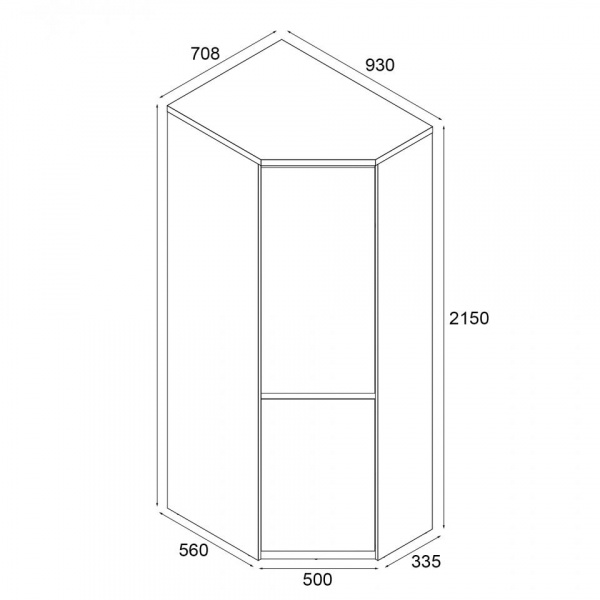 Распашные шкафы