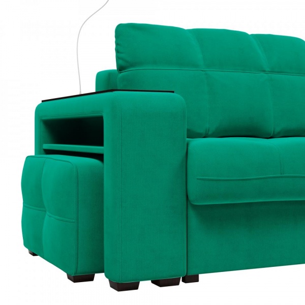 Диван угловой правый Киль-4 с пуфом Maxx 698