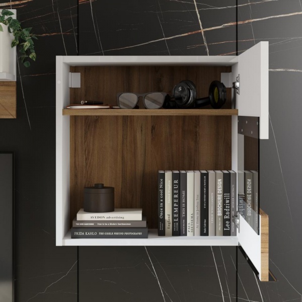 навесной шкаф в комнату