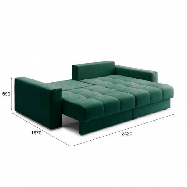 Диван угловой Дензел Velutto 33