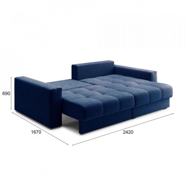 Диван угловой Дензел Velutto 26