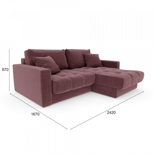 Диван угловой Дензел Formula 317