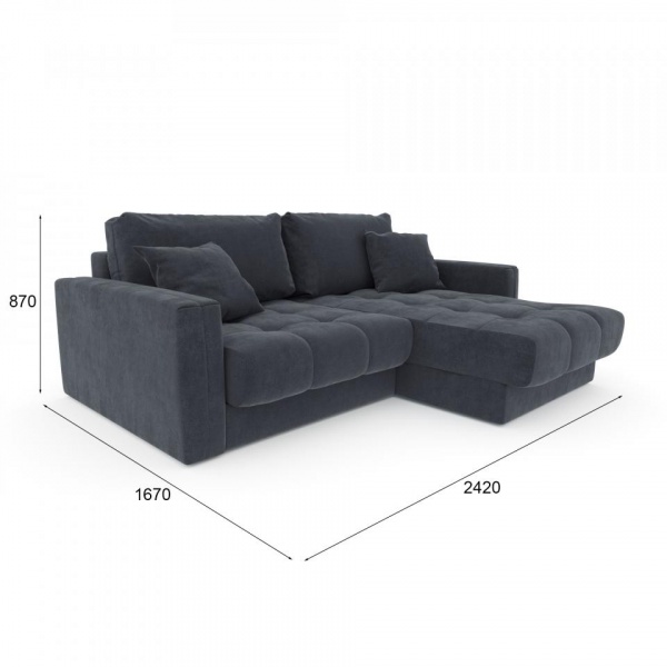 Диван угловой Дензел Happy 999