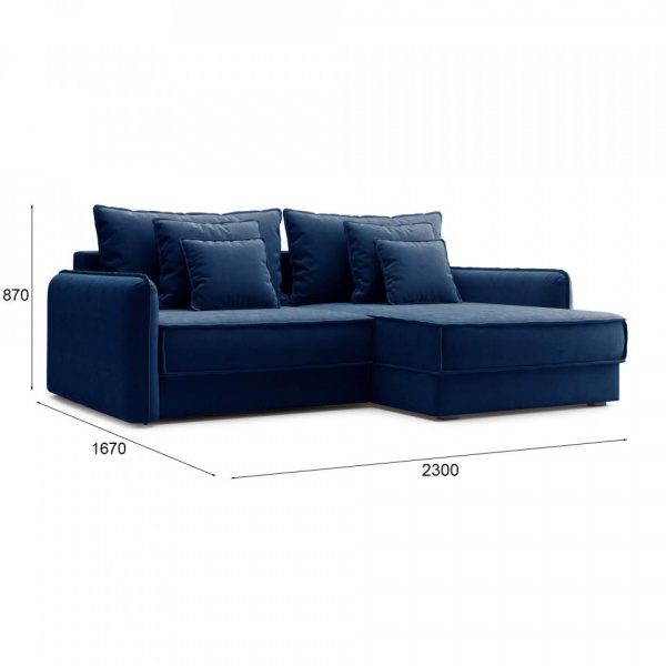 Диван угловой Кросби Velutto 26