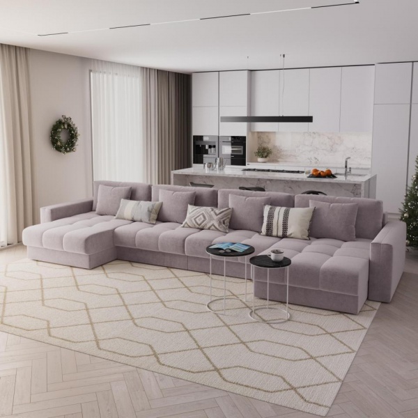 Диван угловой П-образный Дензел Formula 890 Вариант 2