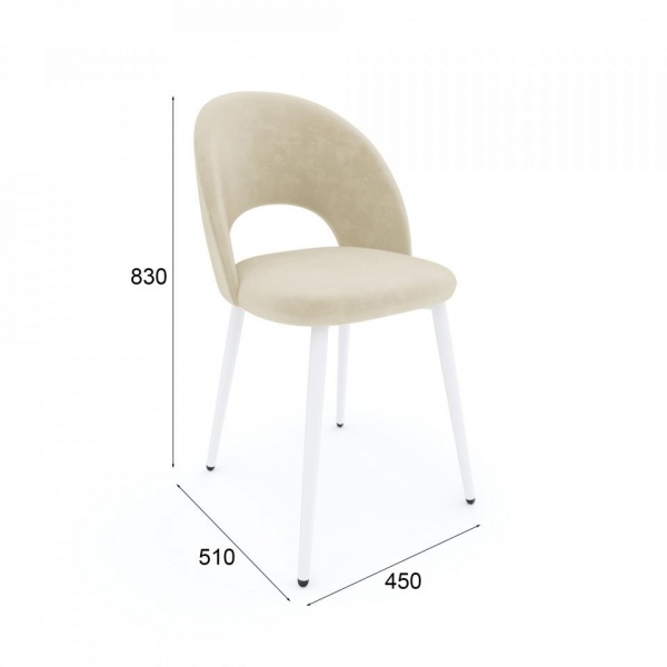 Стул Тоби Белый / California 110