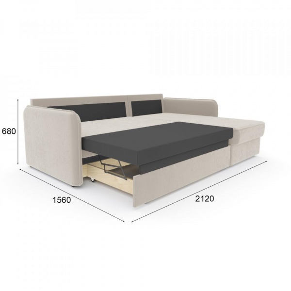 Диван угловой Нельсон Maxx 100