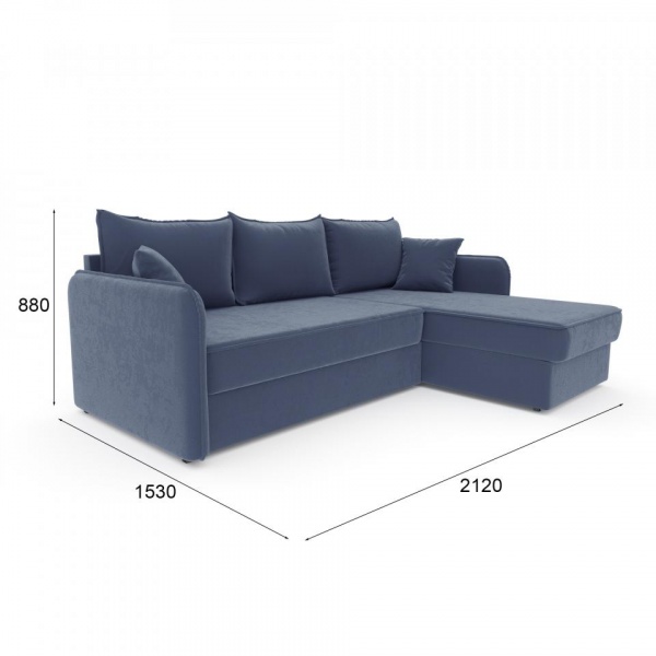 Диван угловой Нельсон Maxx 977