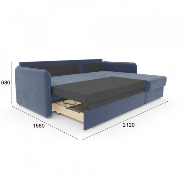 Диван угловой Нельсон Maxx 977