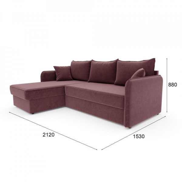 Диван угловой Нельсон Formula 317