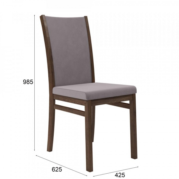 Стул Норд Эбеновое дерево / Velutto 08