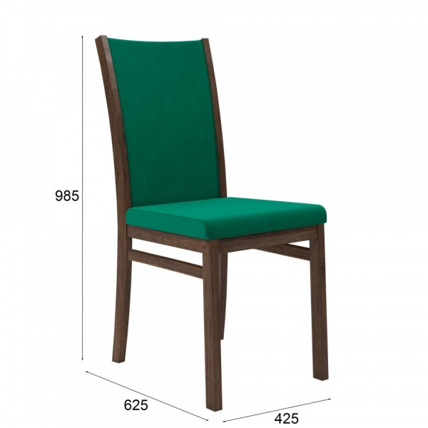 Стул Норд Эбеновое дерево / Velutto 33