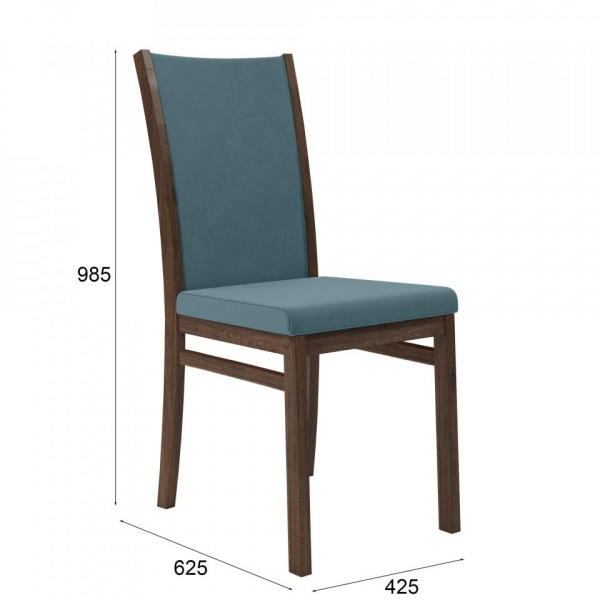 Стул Норд Эбеновое дерево / Velutto 53