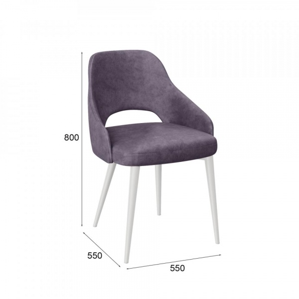 Стул Вильям Белый / Kashemir 894