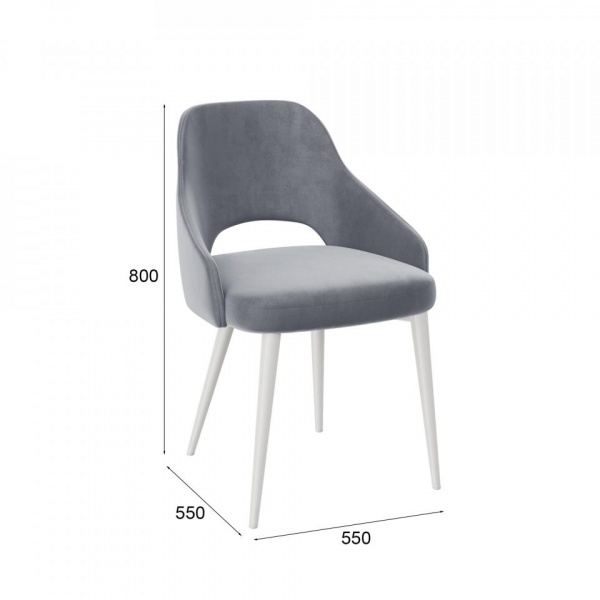 Стул Вильям Белый / Barkhat-M 27