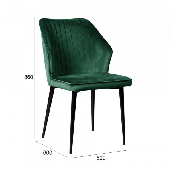 Стул поворотный Берг 360° Чёрный / Barkhat-M 19