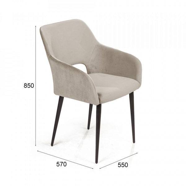 Стул поворотный Чарли 360° Чёрный / Barkhat-M 5