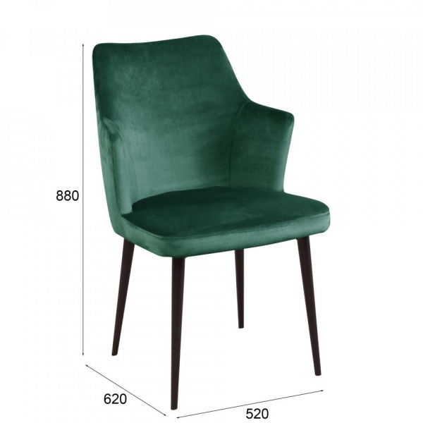 Стул поворотный Хант 360° Чёрный / Barkhat-M 19