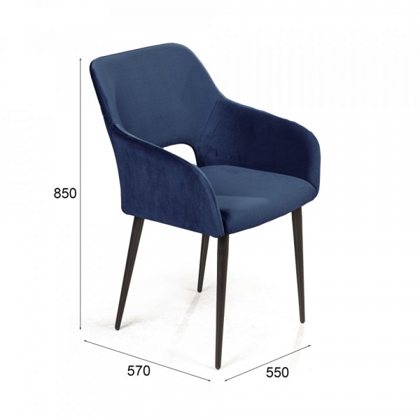 Стул поворотный Чарли 360° Чёрный / Barkhat-M 29